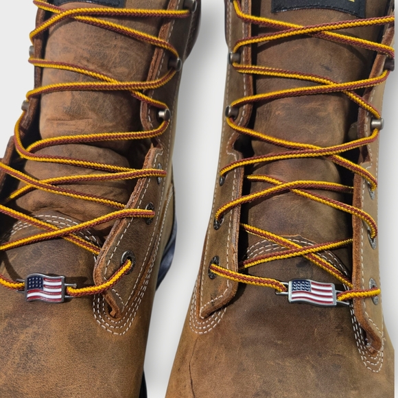 Thorogood 14 D 804-4149 Genesis Waterproof Nano Safety Toe EH Work Boots USA - Picture 7 of 16